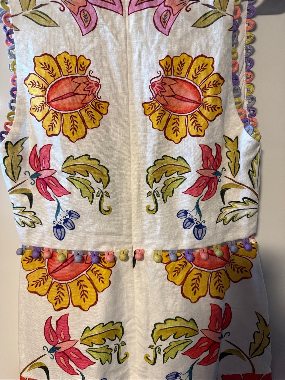 NWT Farm Rio  Sleeveless Maxi Dress size medium - Picture 8 of 8